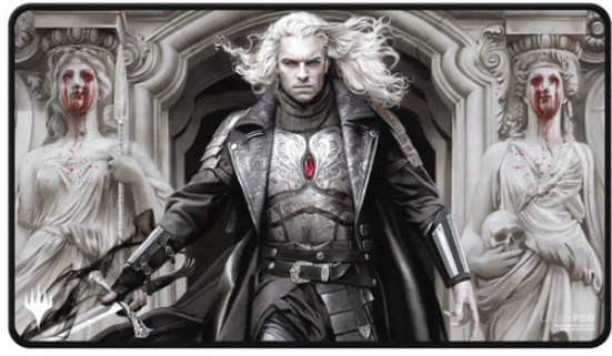 (image for) MTG Innistrad Remastered Black Stitched Playmat featuring Sorin, Imperious Bloodlord